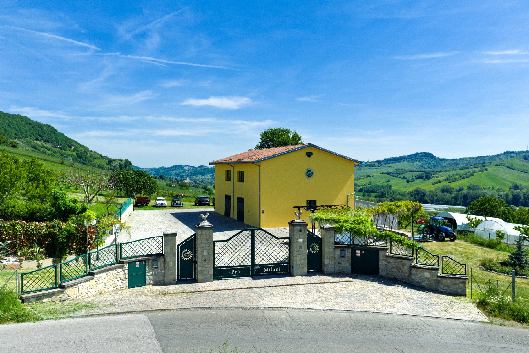 Ingresso azienda agricola I Prà Savigno