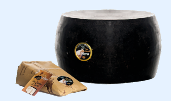 SUA MAESTÀ IL NERO — PARMIGIANO REGGIANO D.O.P. 18 MESI